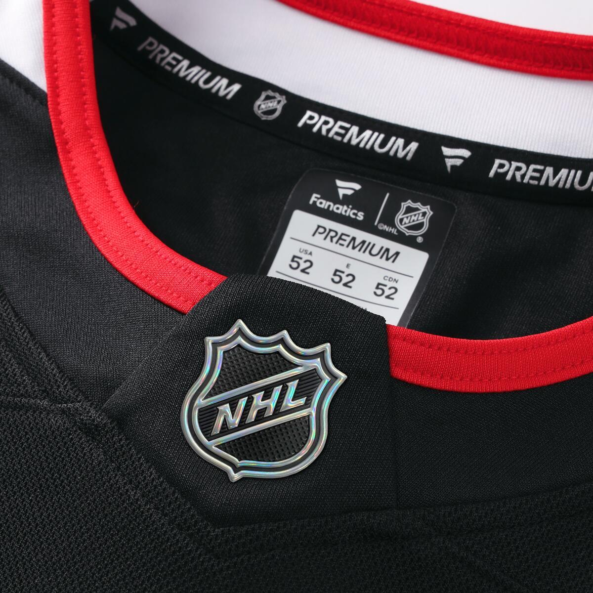 Connor Bedard Chicago Blackhawks Fanatics Premium Black Alternate Jersey