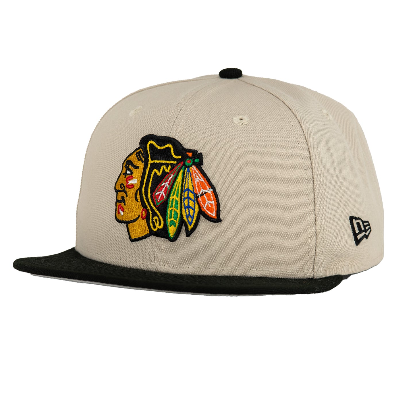 Chicago Blackhawks Stone/Black New Era 9FIFTY Winter Classic Snapback Hat