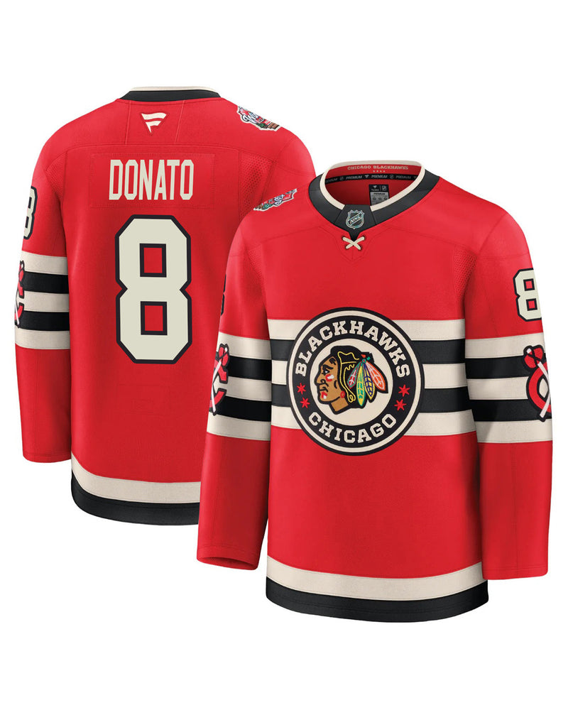 Ryan Donato #8 Chicago Blackhawks Fanatics Winter Classic Jersey