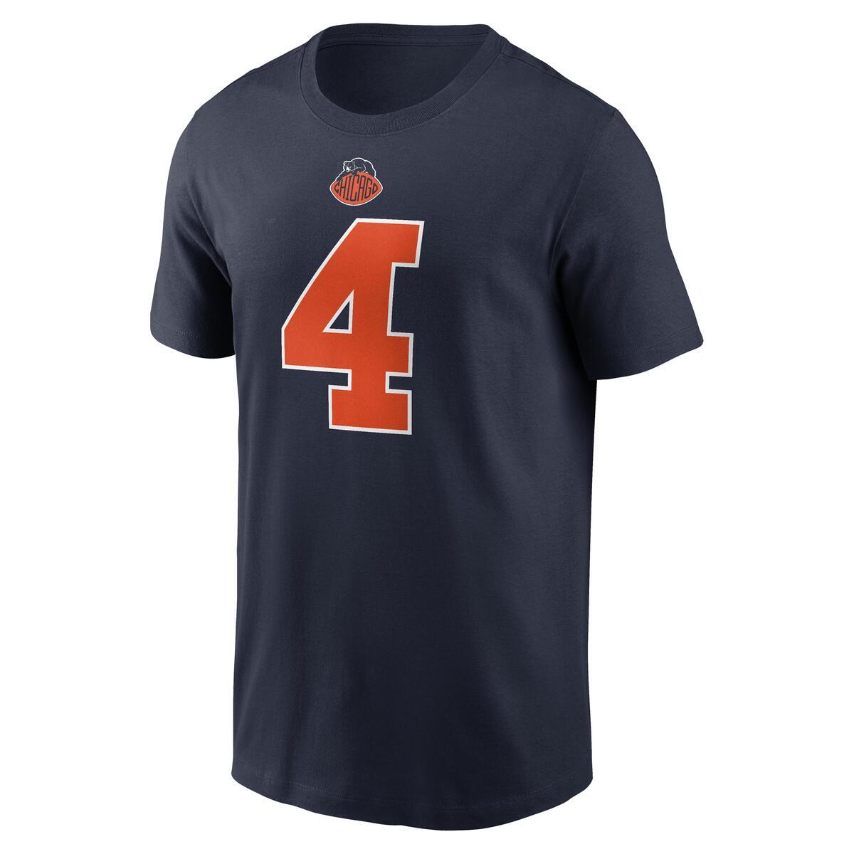 D'Andre Swift #4 Chicago Bears Nike Rivalry T-Shirt
