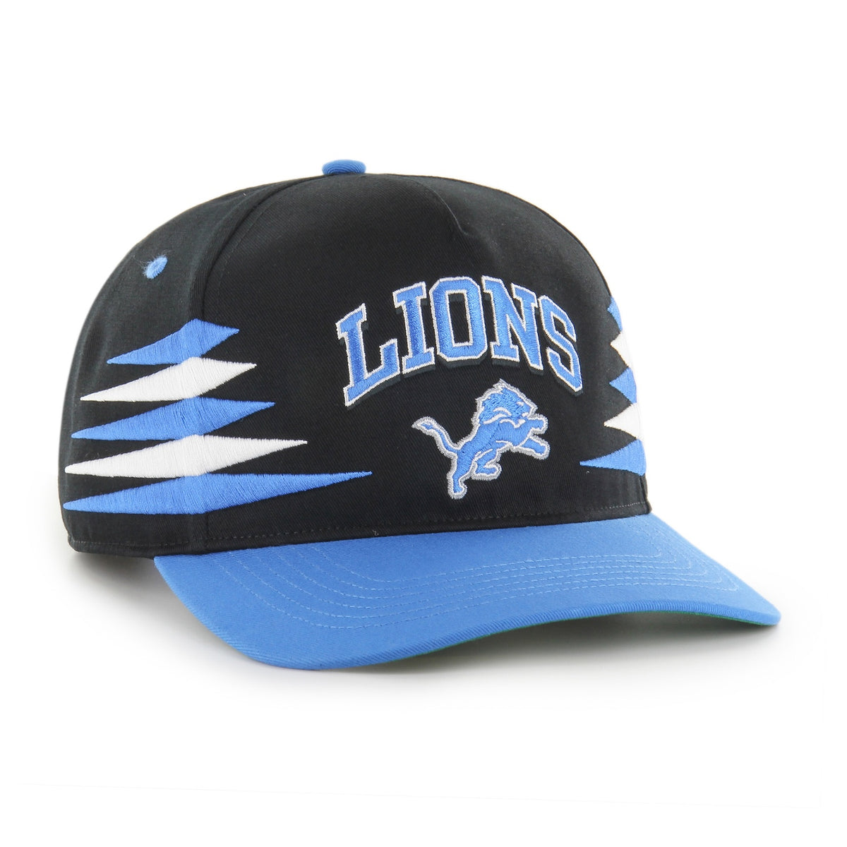 Detroit Lions '47 Black Diamond Cut Hitch Adjustable Hat