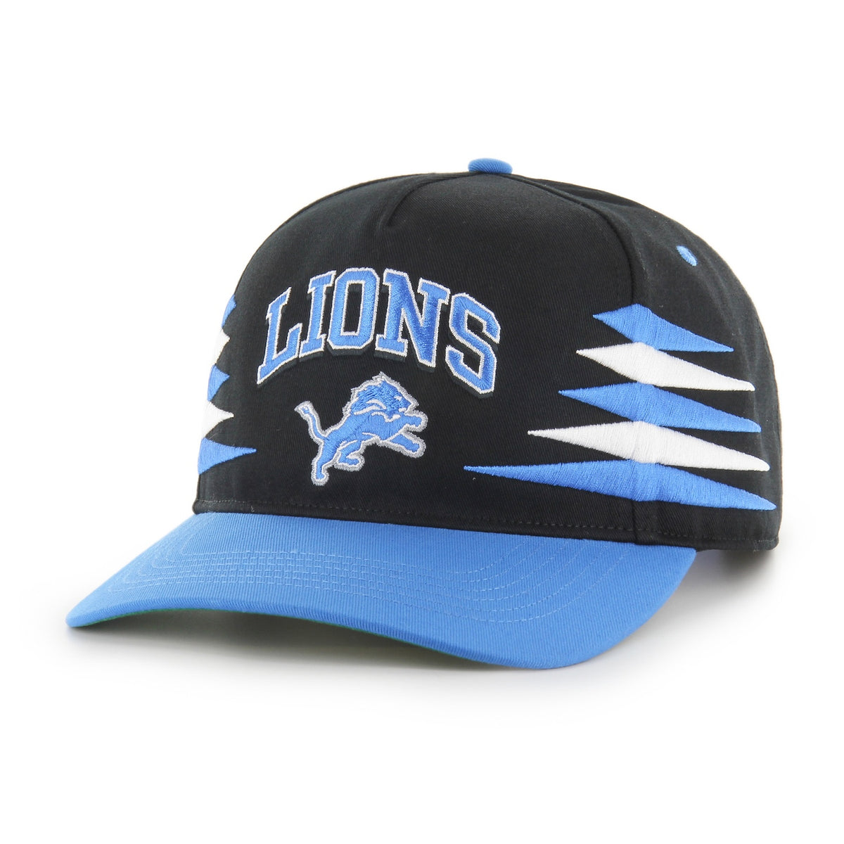 Detroit Lions '47 Black Diamond Cut Hitch Adjustable Hat
