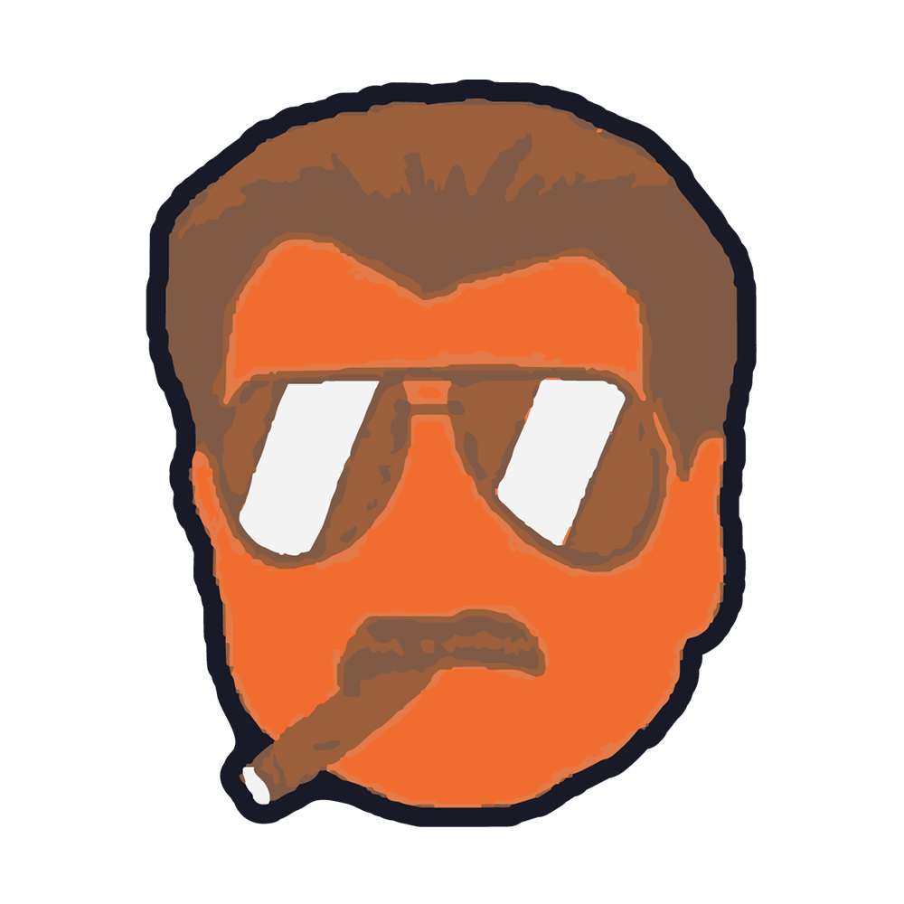 Ditka Cigar Sticker – Clark Street Sports
