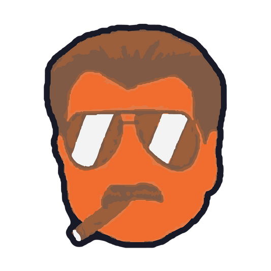Ditka Cigar Sticker