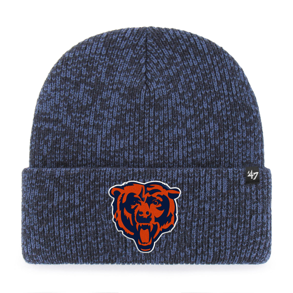 Chicago Bears '47 Navy Brain Freeze Cuffed Knit Hat