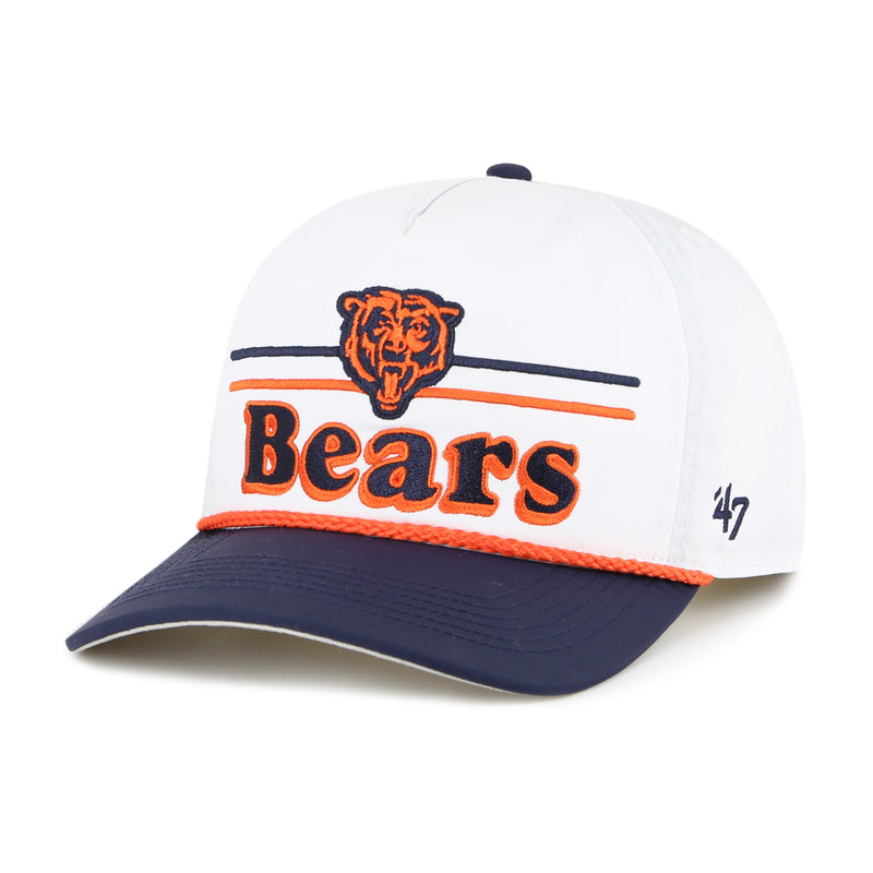 Chicago Bears White Campscape '47 Hitch Adjustable Hat