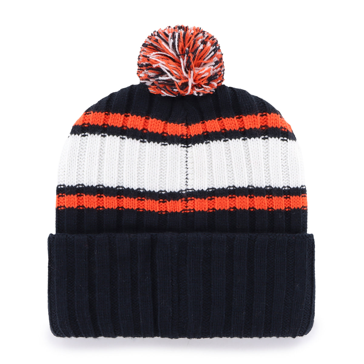 Chicago Bears '47 Navy Plateau Cuffed Knit Hat