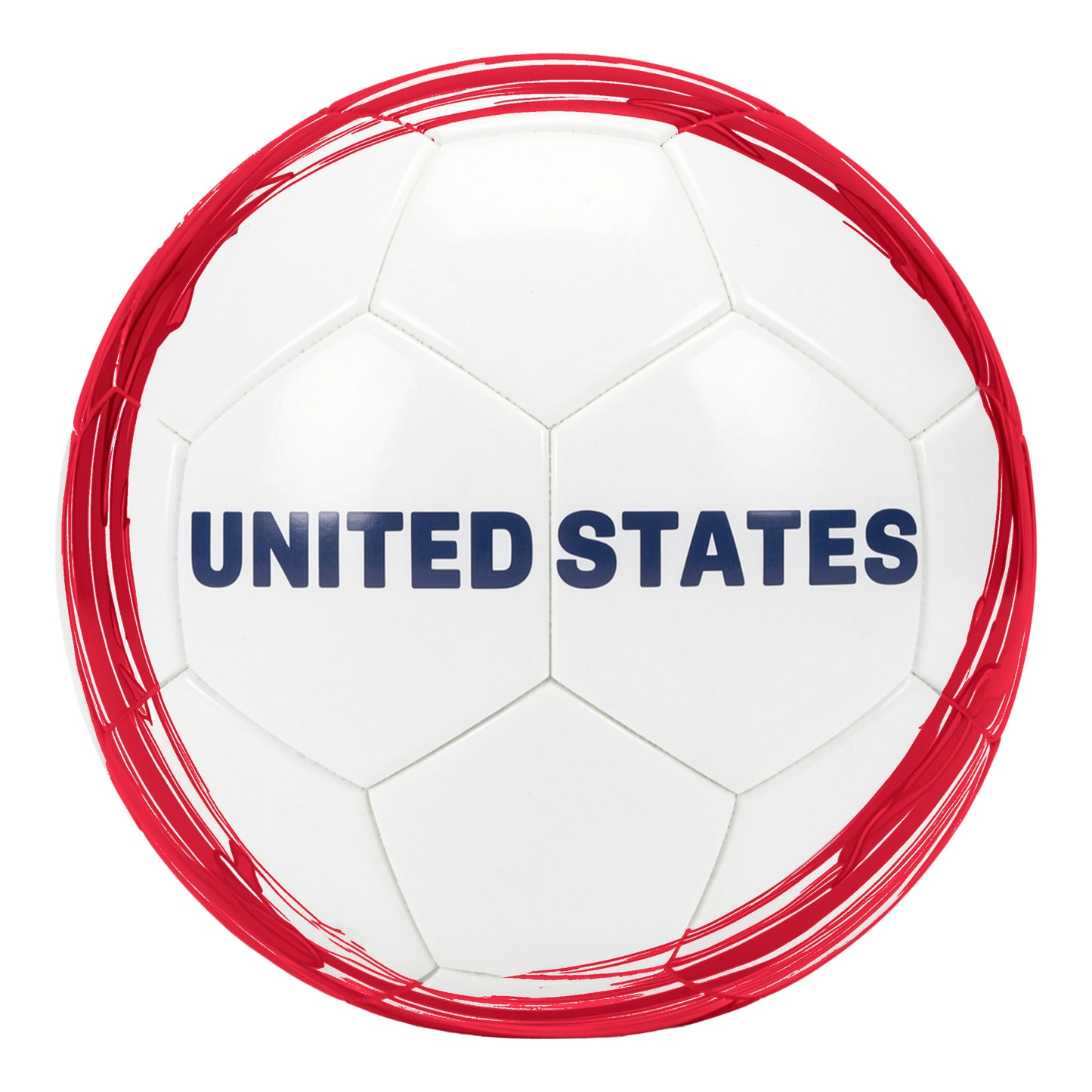 FIFA World Cup 2026 Red White and Blue United States Soccer Ball