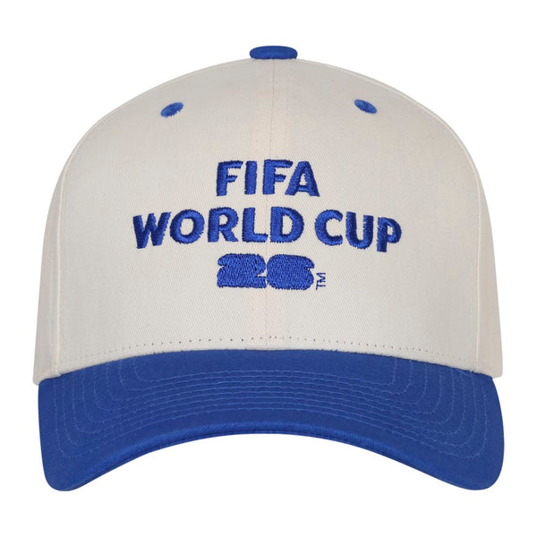 FIFA World Cup 2026 White/Blue Adjustable Hat – Clark Street Sports