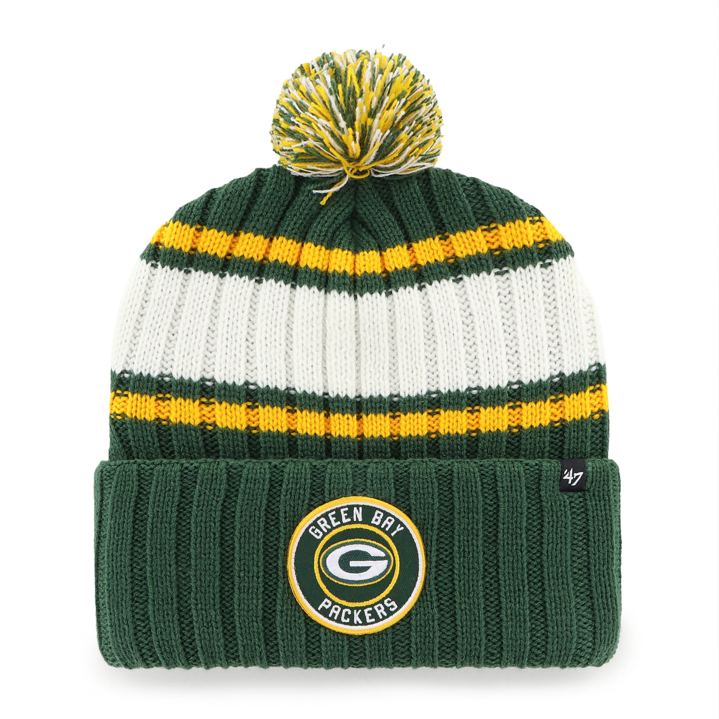 Green Bay Packers '47 Dark Green Plateau Cuffed Knit Hat – Clark