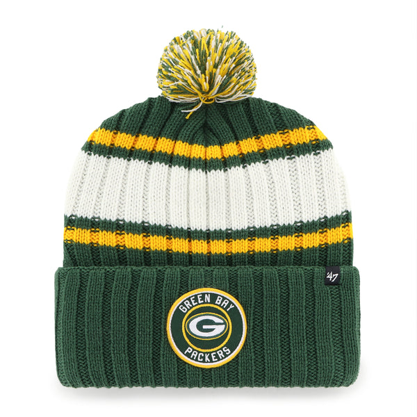Green Bay Packers '47 Dark Green Plateau Cuffed Knit Hat – Clark