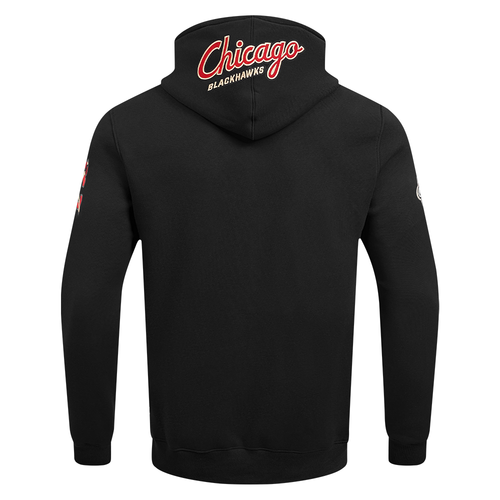 Chicago Blackhawks 2025 Winter Classic Black Pro Standard Hoodie