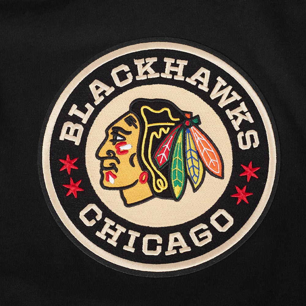 Chicago Blackhawks 2025 Winter Classic Black Pro Standard Hoodie