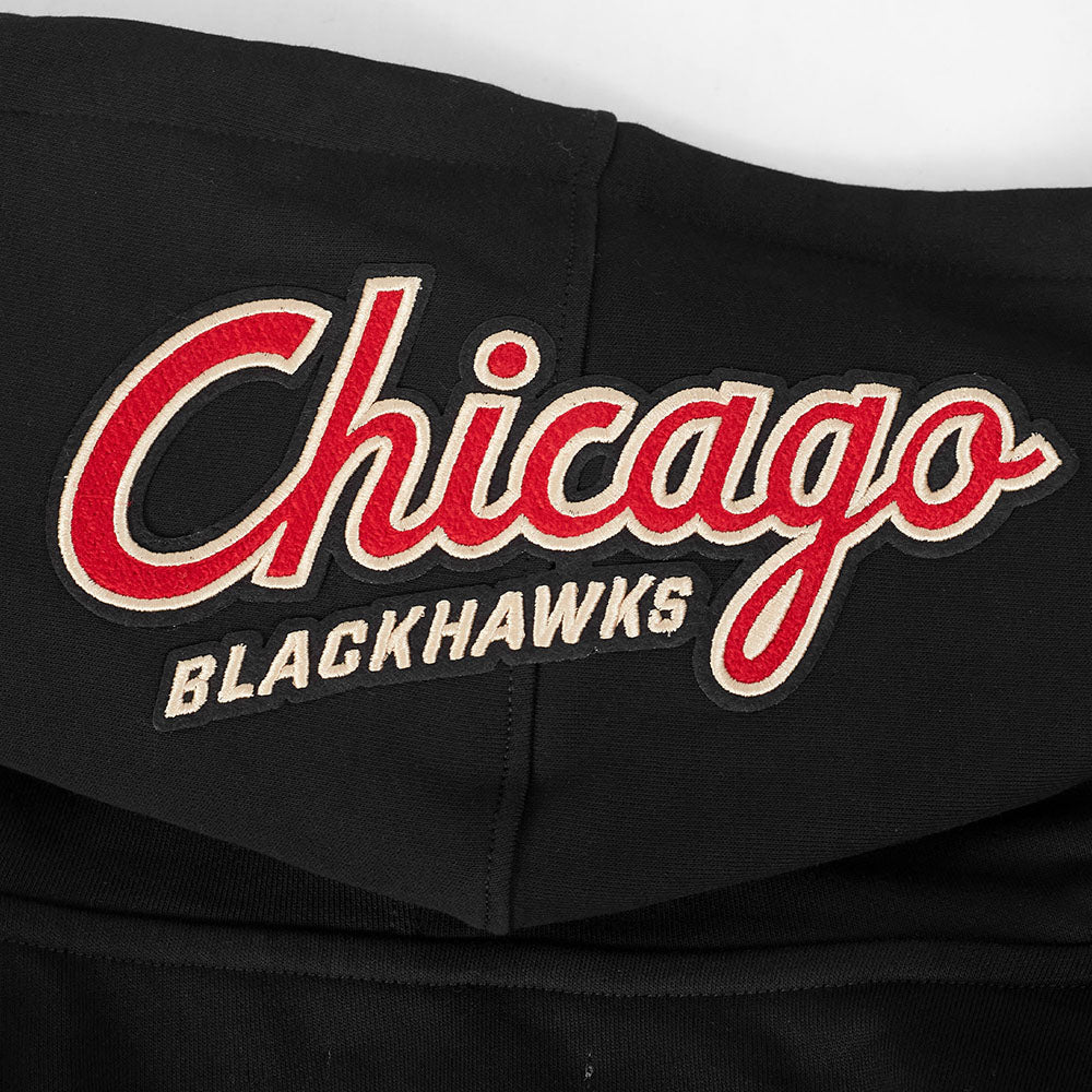 Chicago Blackhawks 2025 Winter Classic Black Pro Standard Hoodie