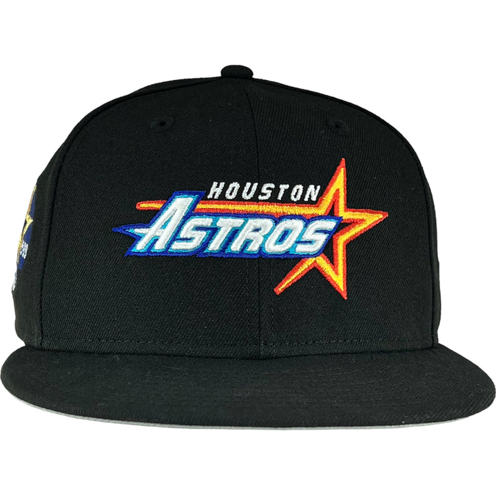 Houston Astros 50th Black Cord New Era 59FIFTY Fitted Hat - Clark Street  Sports