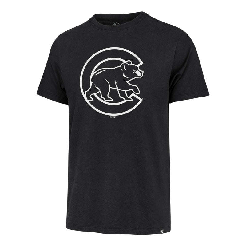 Chicago Cubs'47 Franklin Crawl Bear Black T-Shirt