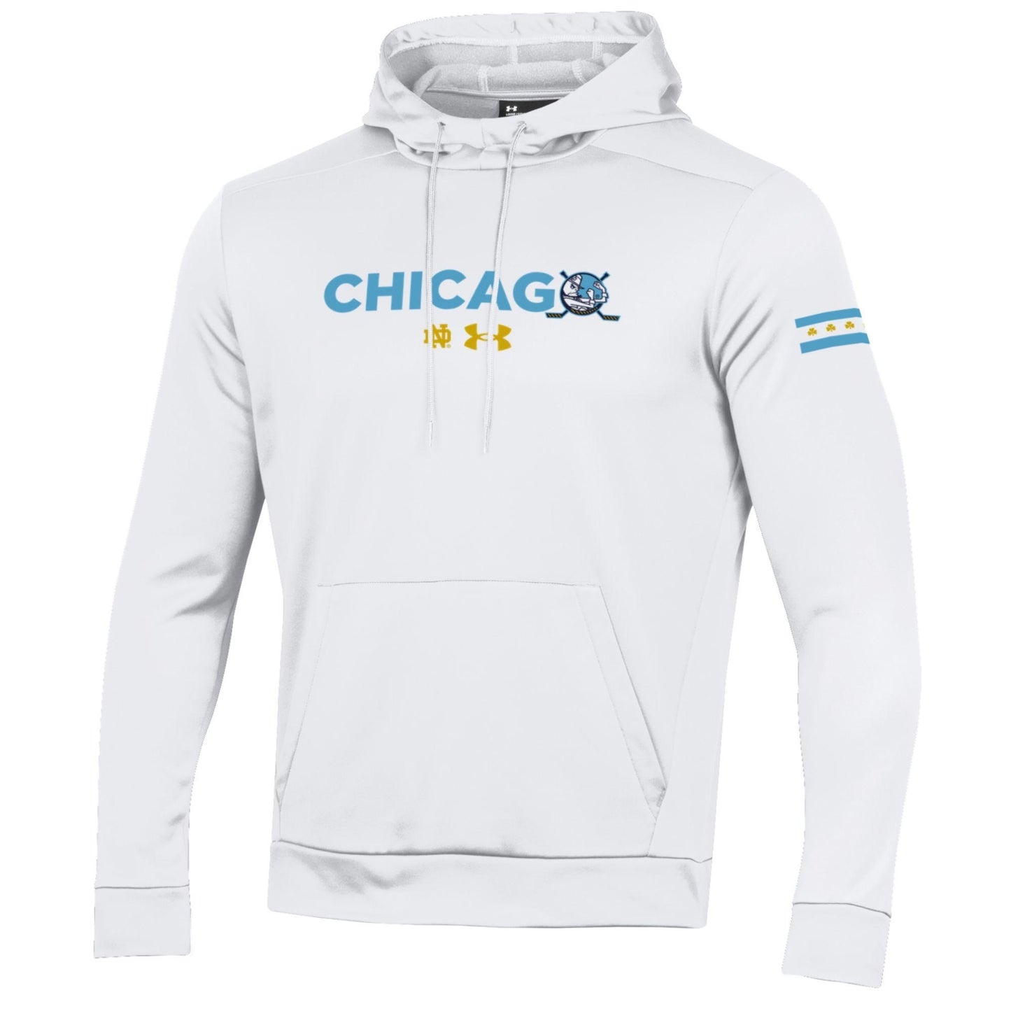 Wrigley Field Notre Dame Under Armour On Field Hoodie