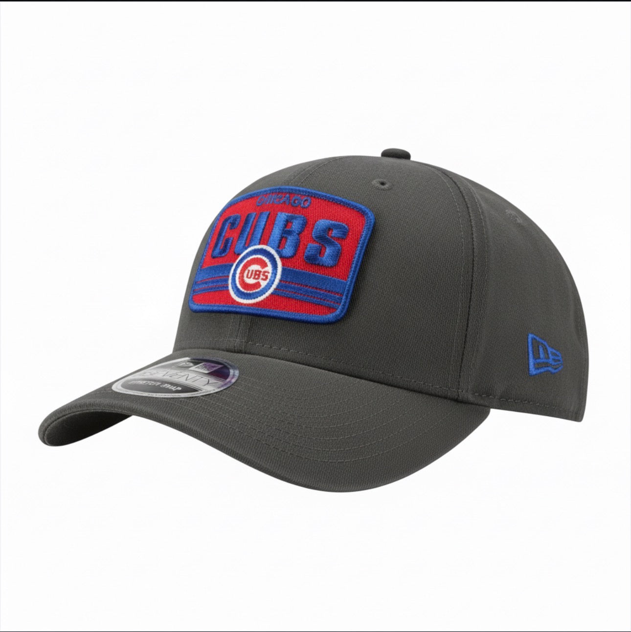 Chicago Cubs 9SEVENTY Team Elevated Stretch Snapback Hat