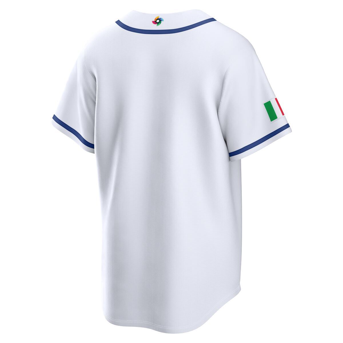 Italy World Baseball Classic 2026 Nike White Home Jersey