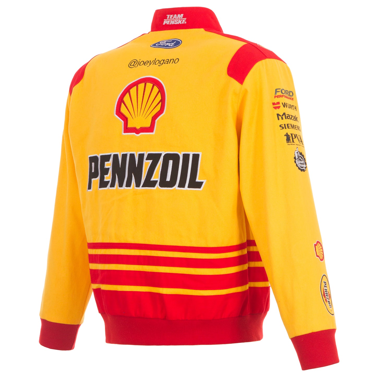 Joey Logano Pennzoil 22 Nascar Twill Jacket