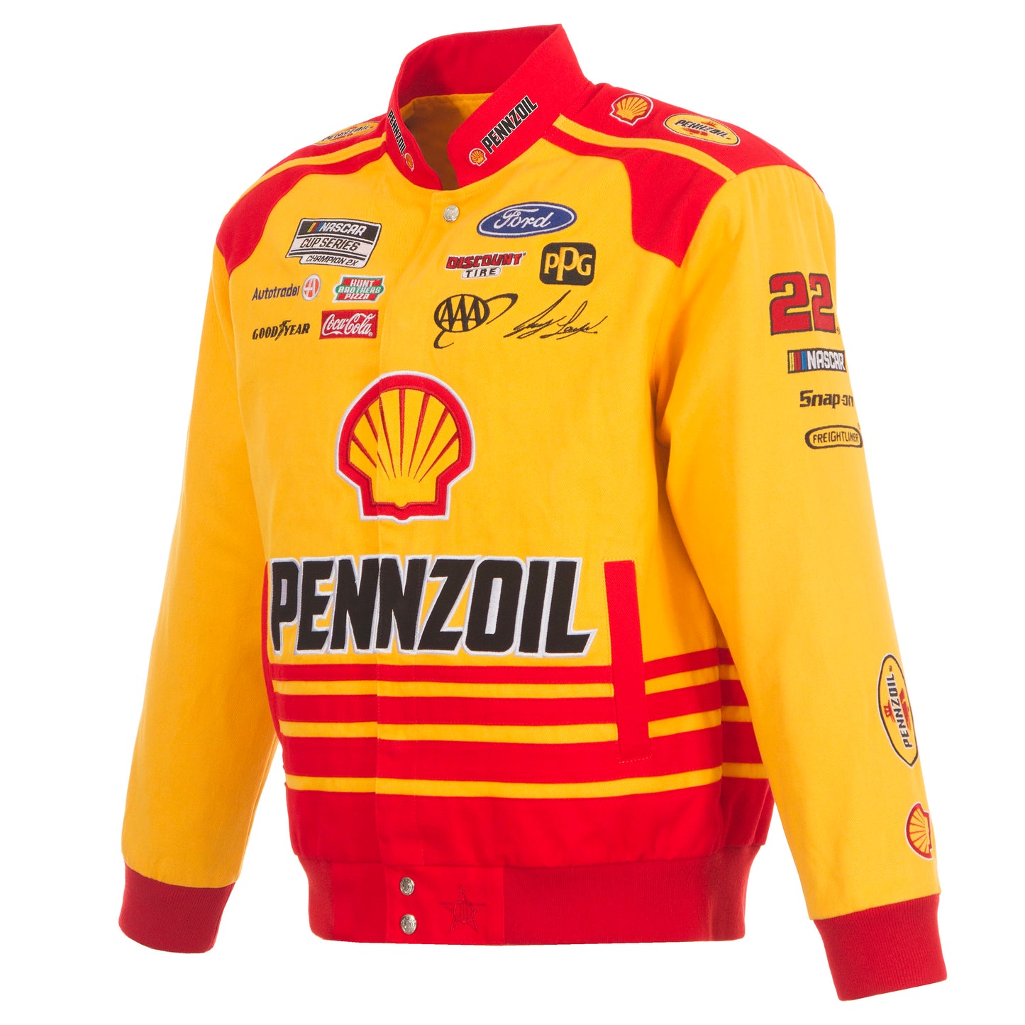 Joey Logano Pennzoil 22 Nascar Twill Jacket