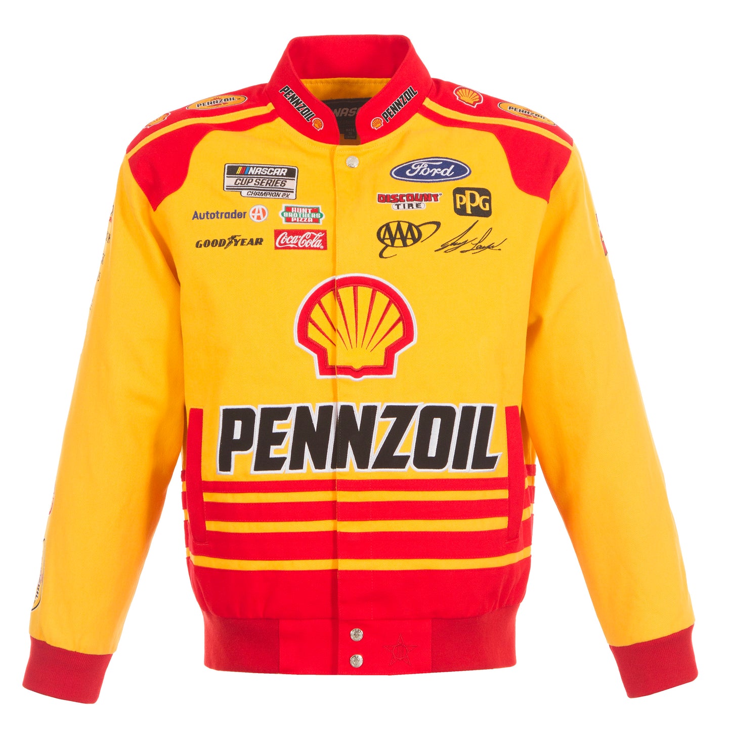 Joey Logano Pennzoil 22 Nascar Twill Jacket