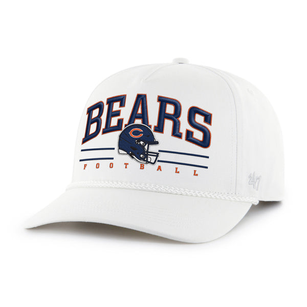 Chicago Bears  '47  White Roscoe Hitch Adjustable Hat