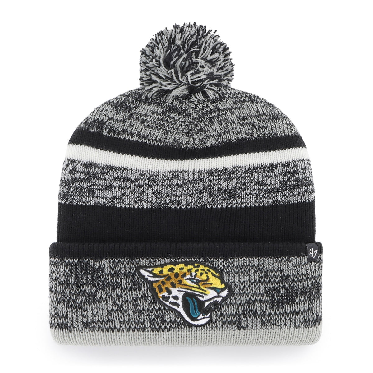 Jacksonville Jaguars '47 Black Northward Cuffed Knit Hat