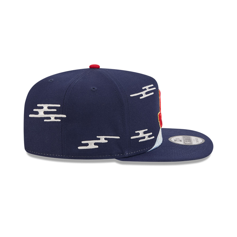 Japan World Baseball Classic 2026 New Era 9FIFTY Royal Mountain Scene A-Frame Snapback Hat