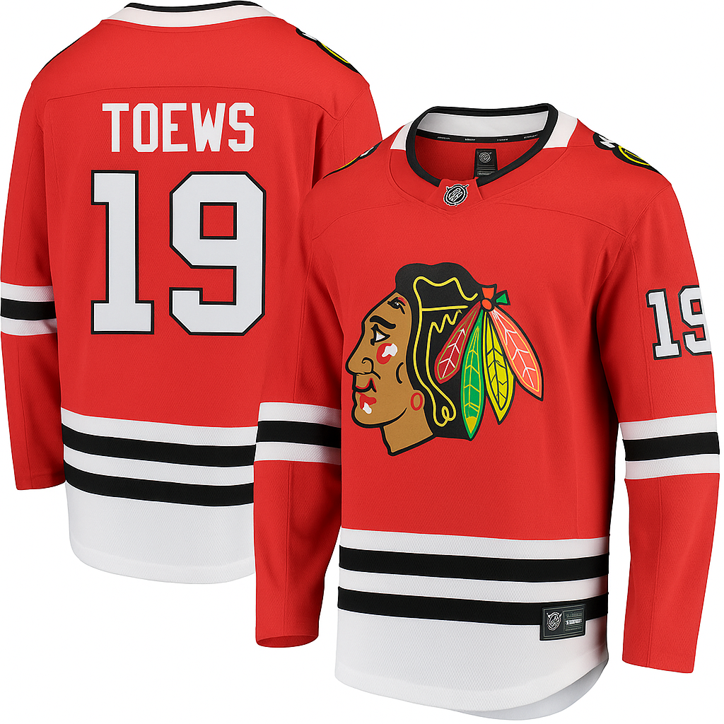 Jonathan Toews Chicago Blackhawks Fanatics Red Breakaway Men's Jersey