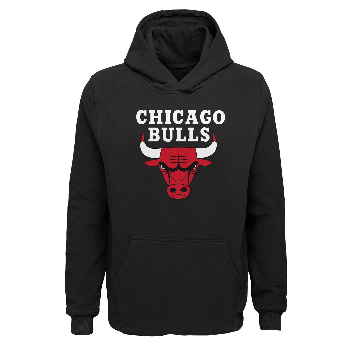 Chicago Bulls Logo Youth Black Hoodie