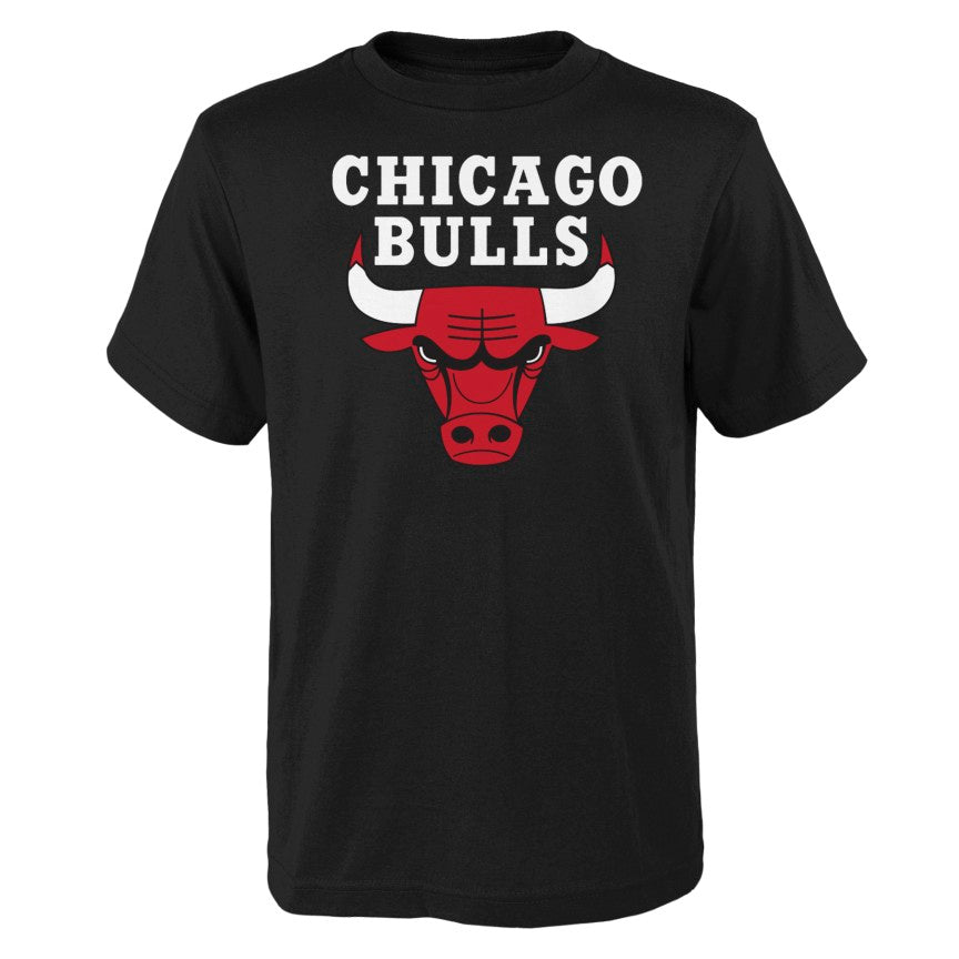 Youth Chicago Bulls Black T-Shirt