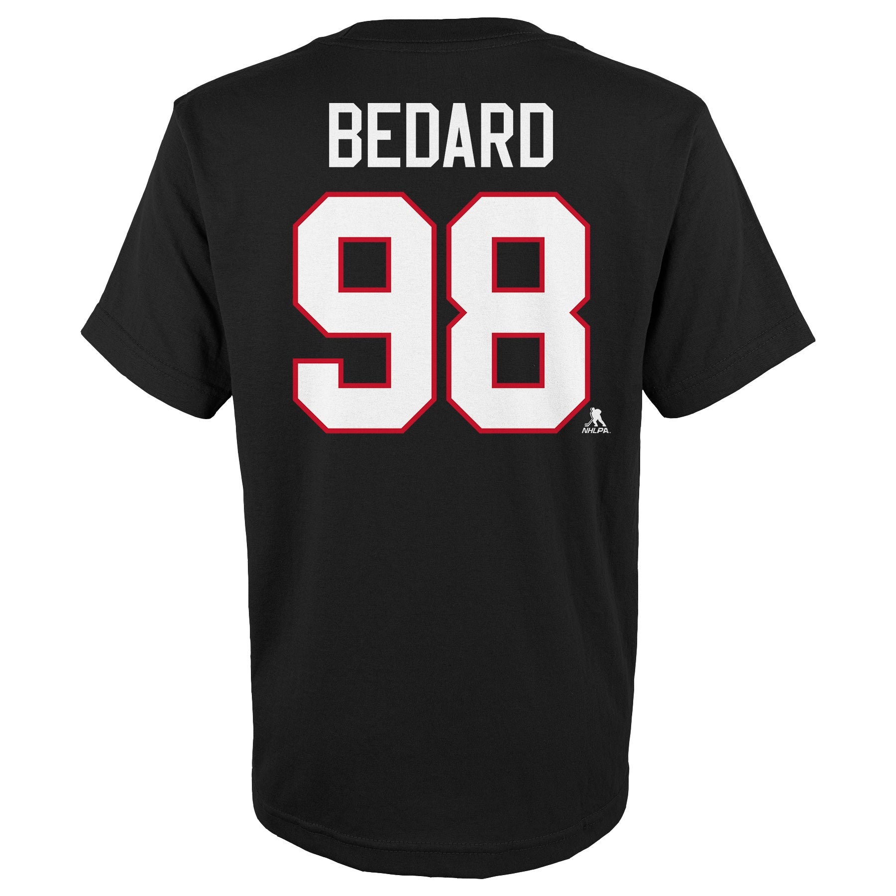 Connor Bedard Chicago Blackhawks Youth Black T-Shirt – Clark