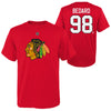Connor Bedard Chicago Blackhawks Youth Red T-Shirt