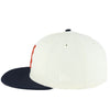 Kansas City Monarchs Chrome White/Navy JR 75th New Era 59FIFTY Fitted Hat