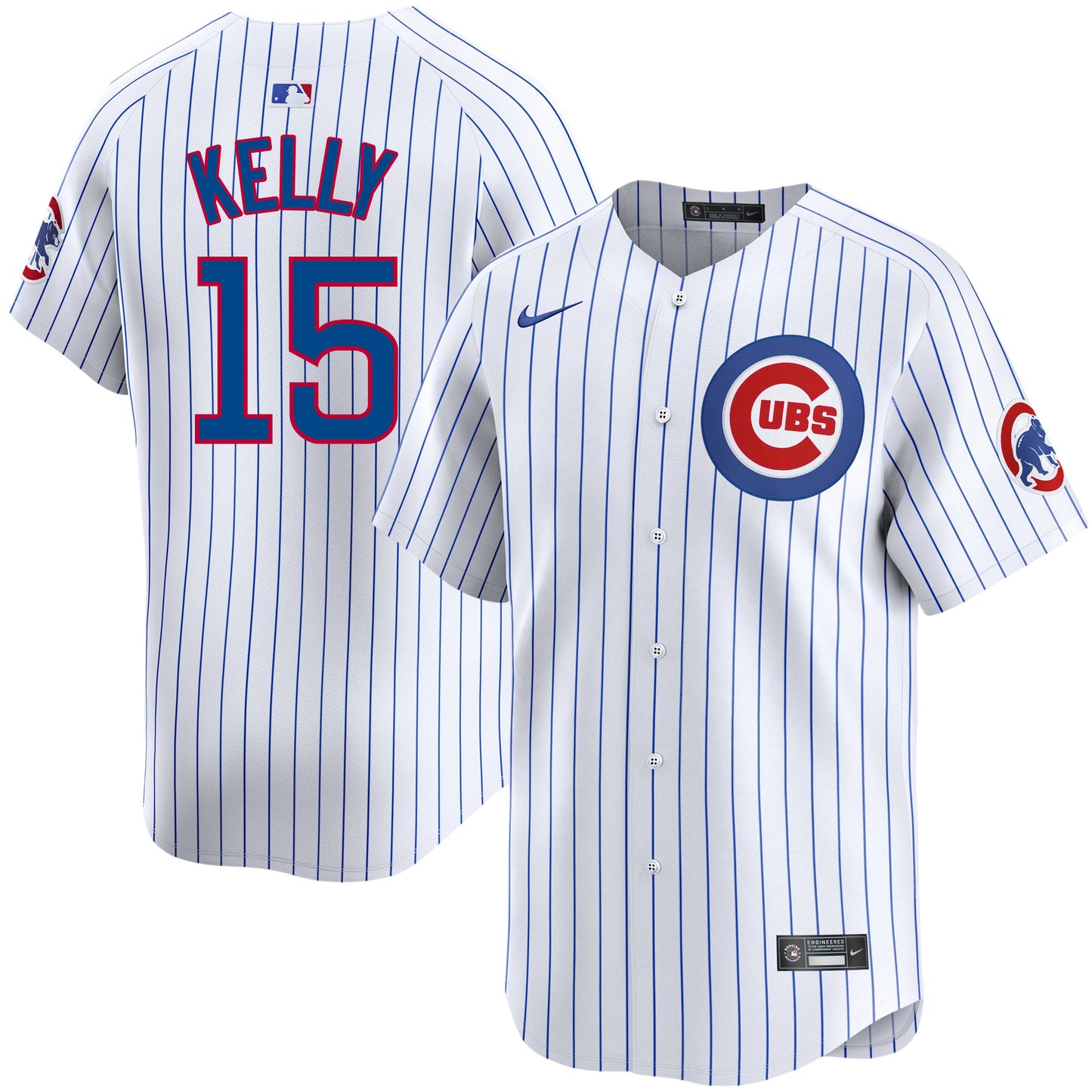 Carson Kelly Chicago Cubs Nike White Pinstripe Home Limited Men's Jersey