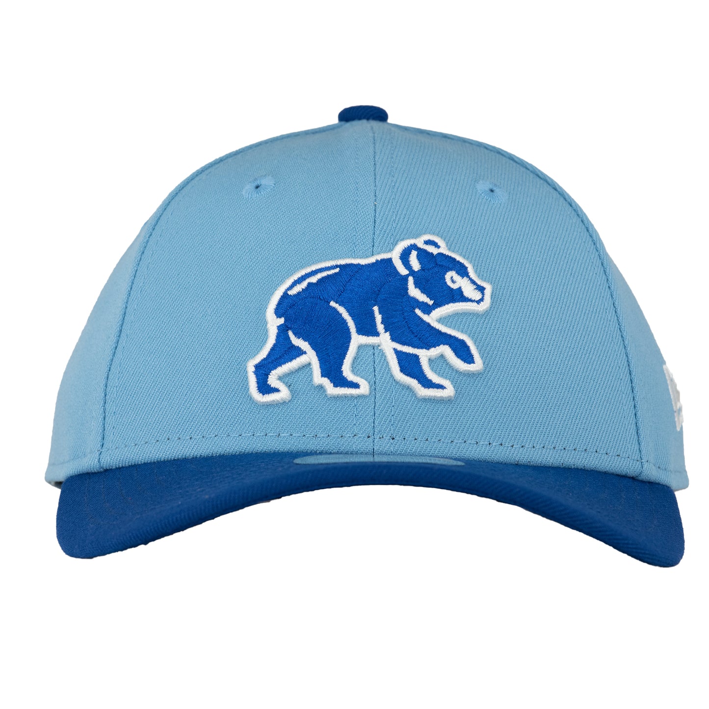 Chicago Cubs New Era 9FORTY Sky/Royal Walking Bear Youth Adjustable Hat