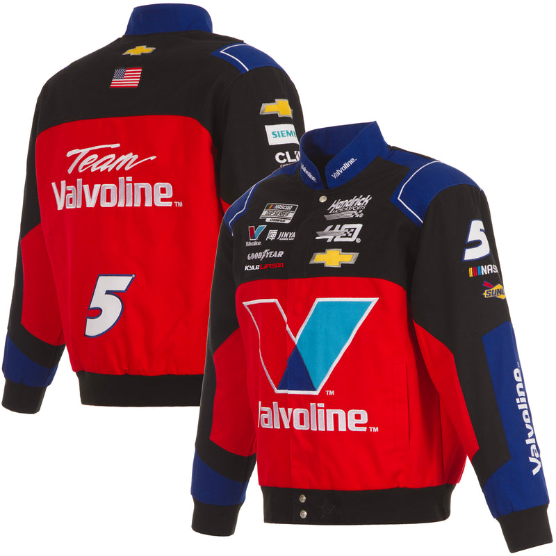 Kyle Larson 5 Valvoline Nascar Twill Jacket