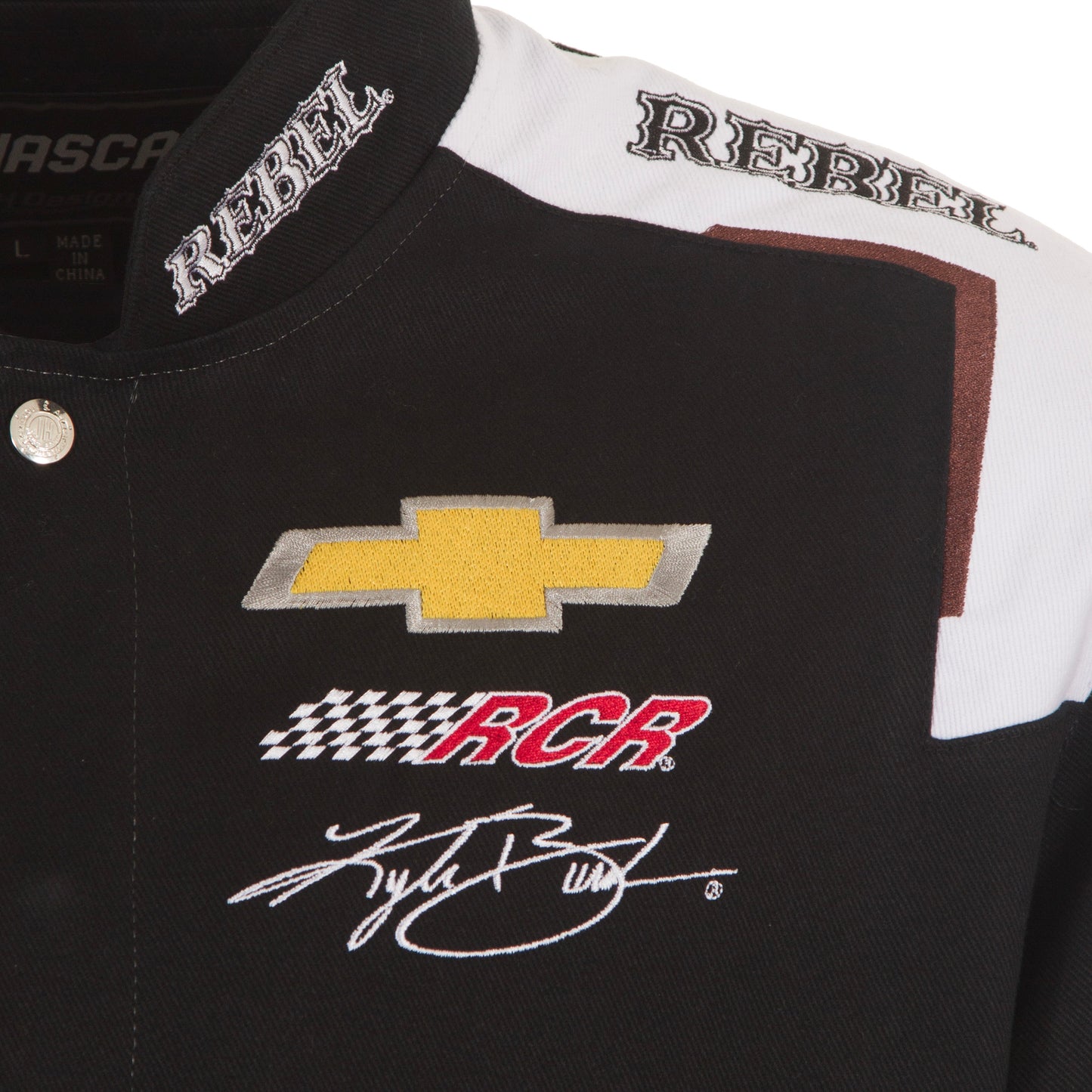 Kyle Busch 8 Rebel Bourbon Nascar Twill Jacket