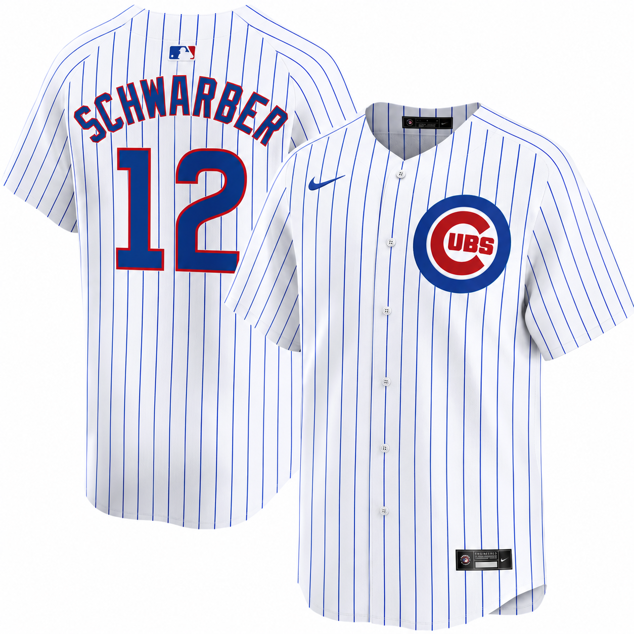 Kyle Schwarber Chicago Cubs Nike Men's Replica Home Jersey