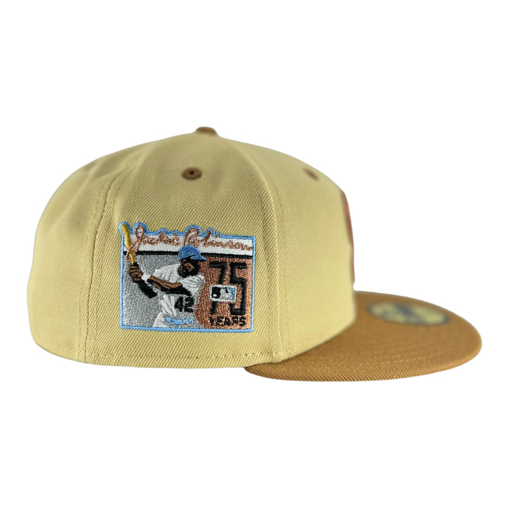 Los Angeles Dodgers Vegas Gold/Light Bronze JR 75th New Era