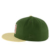 Los Angeles Dodgers Rifle Green/Vegas Gold Jackie Robinson New Era 59FIFTY Fitted Hat