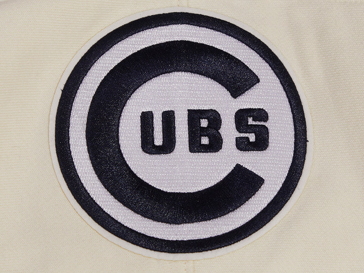 Chicago Cubs Women's Navy 1914 Fleece Pullover Hoody - Clark Street Sports