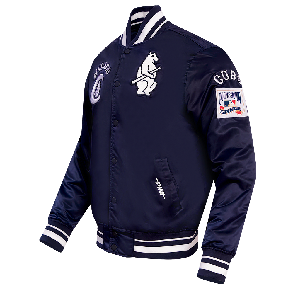 Chicago Cubs Pro Standard Navy Satin 1914 Jacket – Clark Street Sports