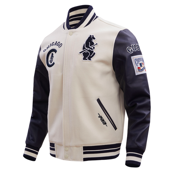 Chicago Bears Men's Navy Track Jacket - Clark Street Sports