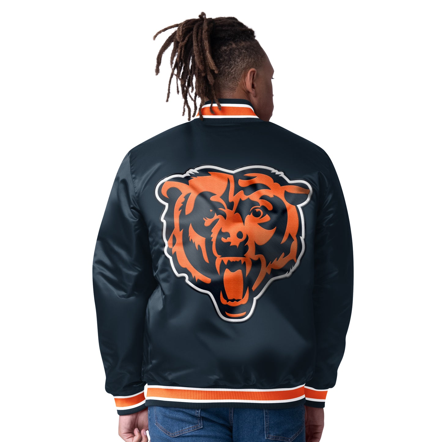 Chicago Bears Starter Closer Reversible Varsity Jacket