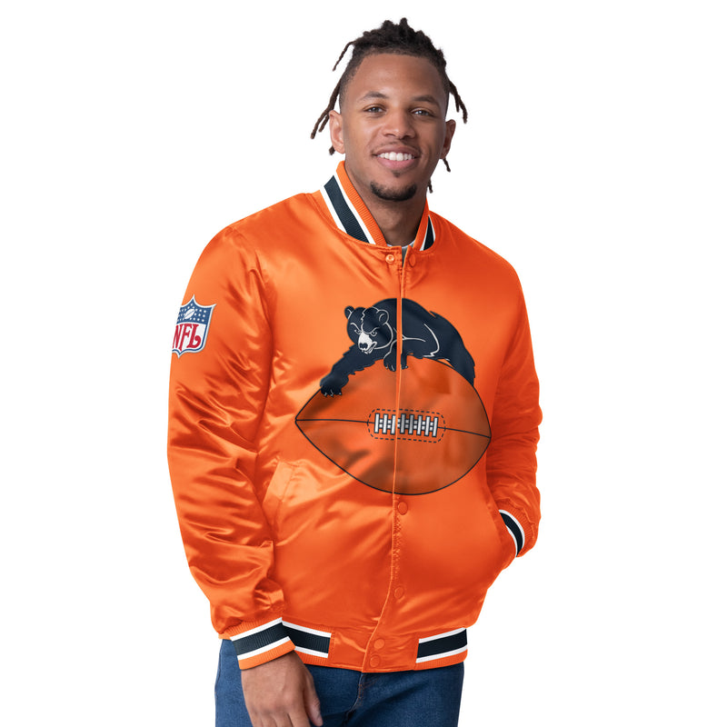 Chicago Bears Starter Closer Reversible Varsity Jacket