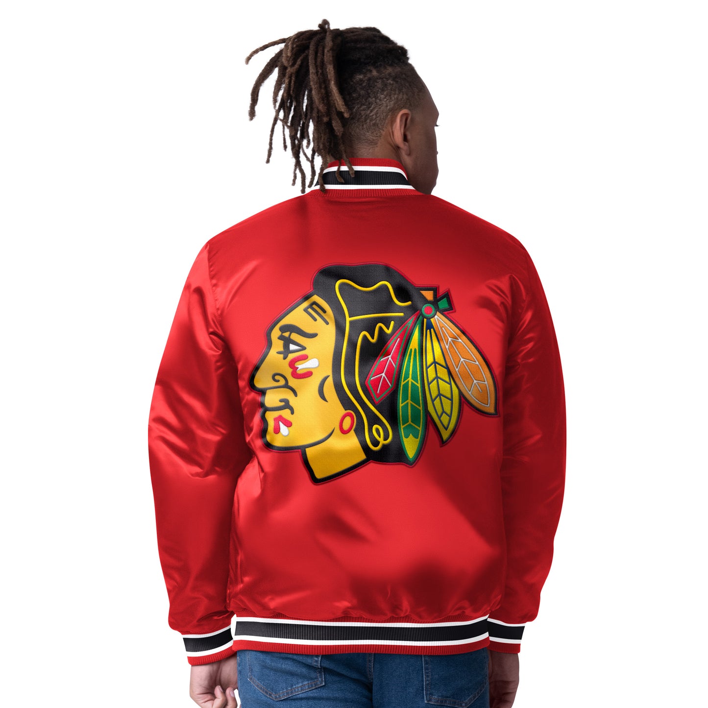 Chicago Blackhawks Starter Closer Reversible Varsity Jacket