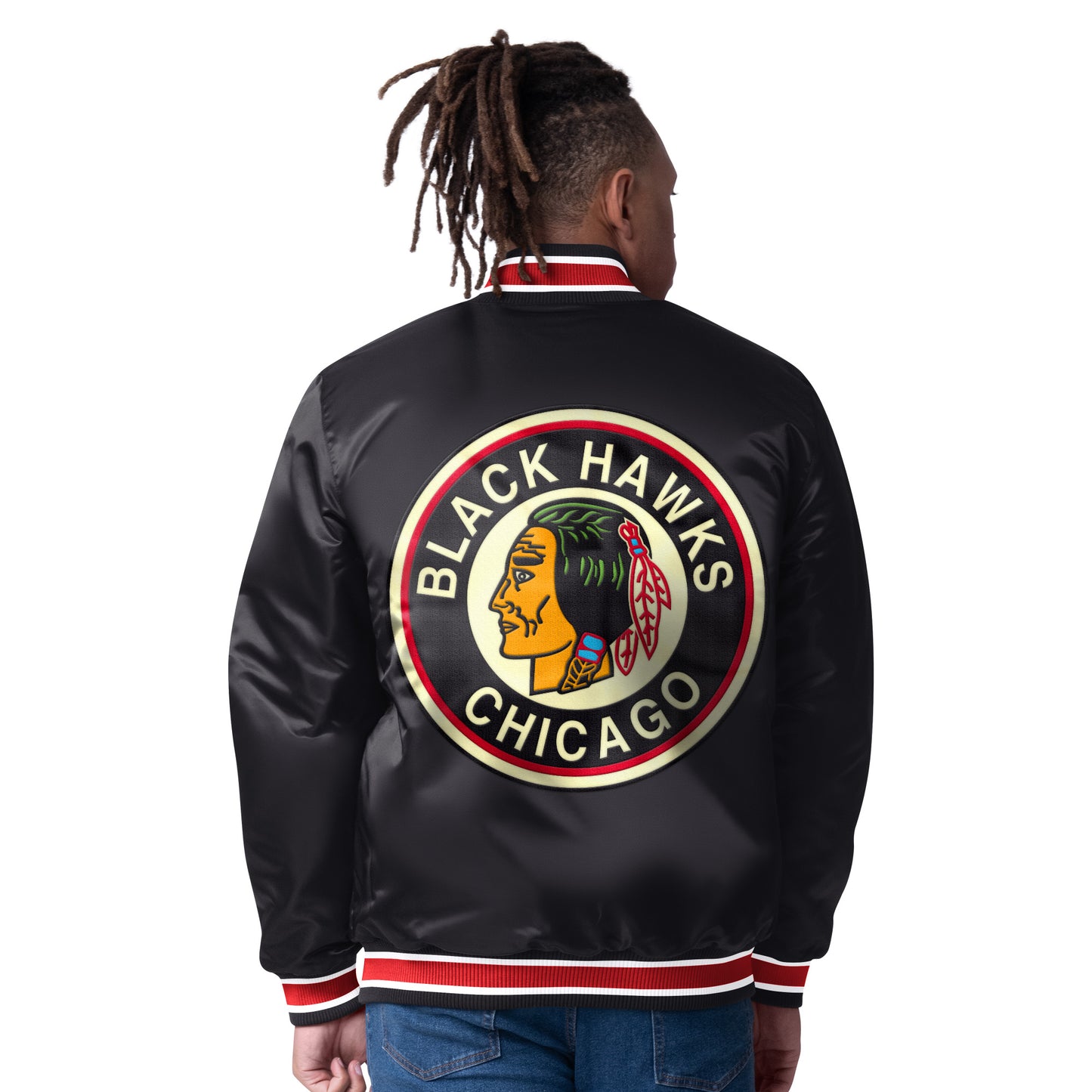 Chicago Blackhawks Starter Closer Reversible Varsity Jacket