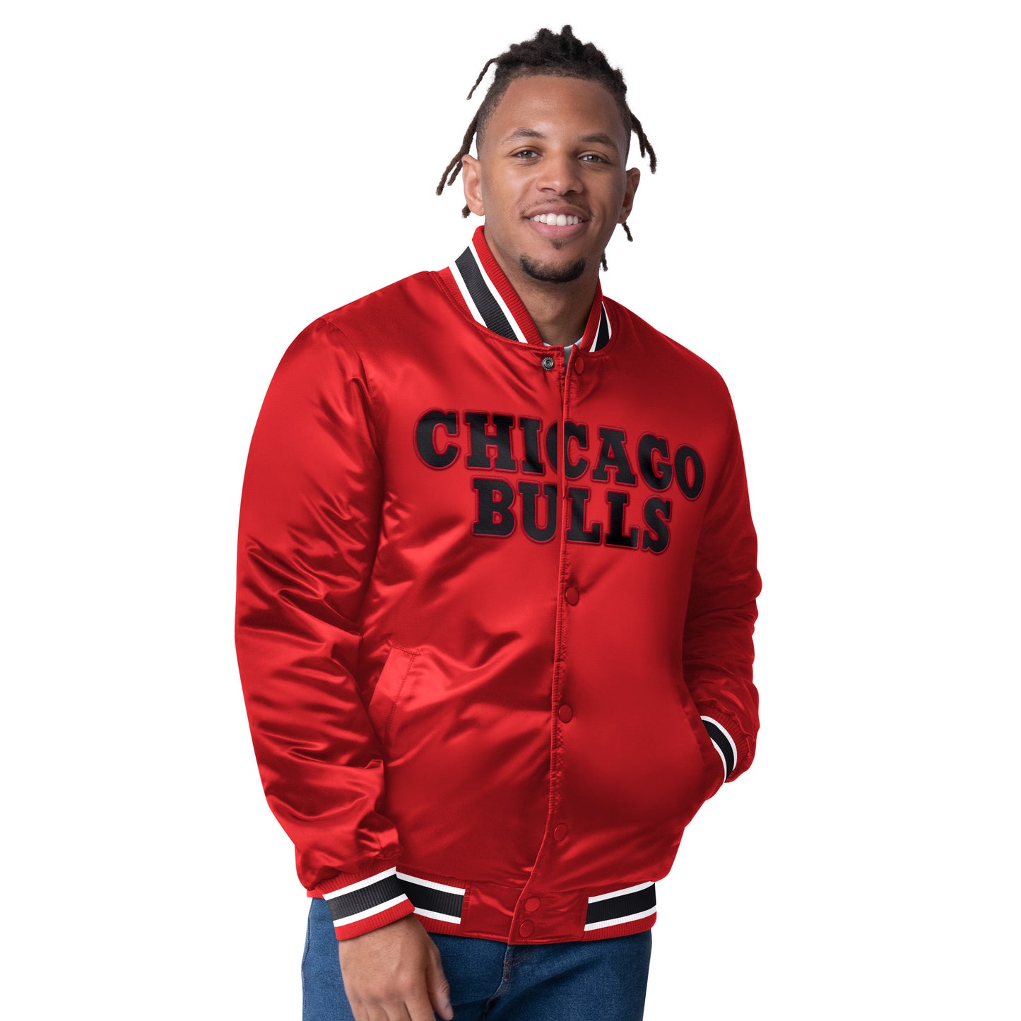 Chicago Bulls Starter Closer Reversible Varsity Jacket